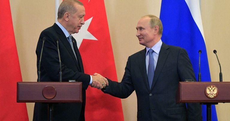 Putindən Ərdoğana: Əliyevdən sizə çoxlu salam gətirmişəm Putindən Ərdoğana: Əliyevdən sizə çoxlu salam gətirmişəm