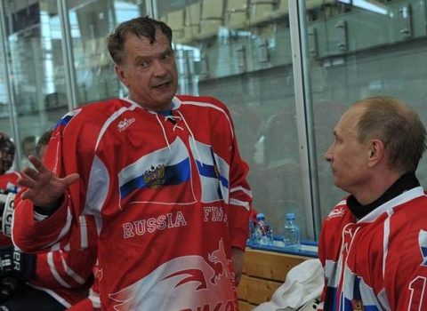 Finlandiya prezidenti Putinlə daha xokkey oynamayacaq