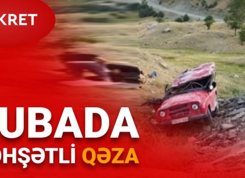 Quba-Qonaqkənd yolunda dəhşətli qəza: Ölən və yaralananlar var – VİDEO