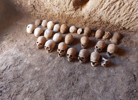 Gölbaşıda Roma dövrünə aid edilən skeletlər tapıldı