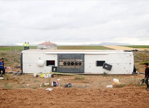 Türkiyədə turistləri daşıyan avtobus aşdı, 30 yaralı
