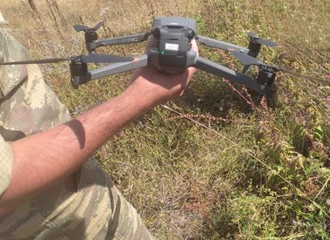 Erməni silahlı dəstələrinə məxsus kvadrakopter Şuşada uçuş həyata keçirməyə cəhd göstərdi – FOTO/VİDEO