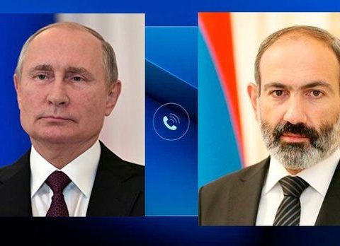 Paşinyan Putinə ZƏNG ETDİ