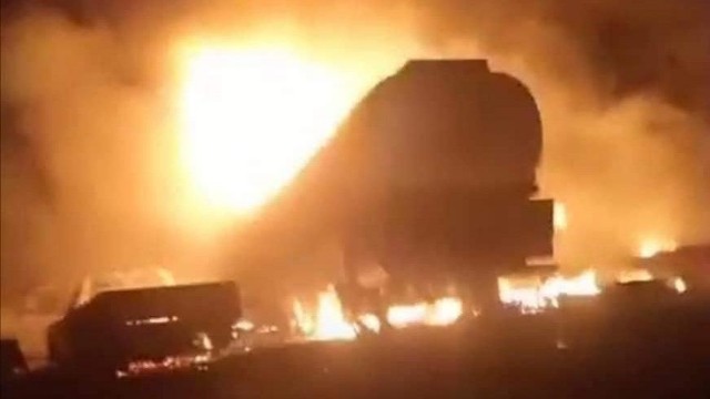 Yanacaq tankeri partladı: 7 ölü, 51 yaralı