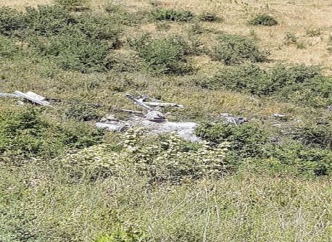 Xocavənddə ermənilərə məxsus “Mİ-8” helikopterinin qalıqları AŞKARLANDI