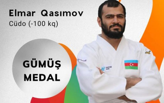 Cüdoçumuz İslamiadada gümüş medal QAZANDI Cüdoçumuz İslamiadada gümüş medal QAZANDI