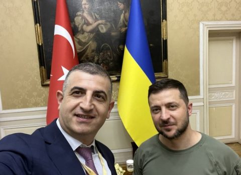 Haluk Bayraktar Zelenski ilə görüşdü