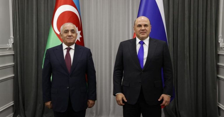 Əli Əsədov Mişustinlə danışıqlar apardı Əli Əsədov Mişustinlə danışıqlar apardı