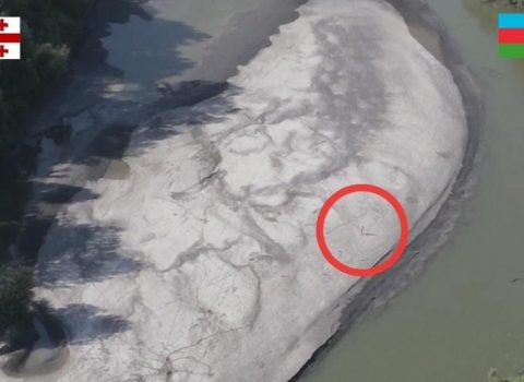 Azərbaycan-Gürcüstan sərhədini pozan şəxs PUA ilə aşkarlandı – FOTO