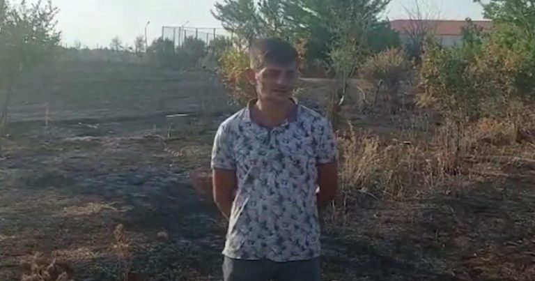 Ağsuda qəsdən yanğın törədən şəxs tutuldu – VİDEO Ağsuda qəsdən yanğın törədən şəxs tutuldu – VİDEO