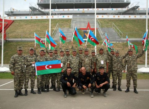 Azərbaycan hərbçiləri “Tank biatlonu” müsabiqəsində yarımfinala yüksəliblər – FOTO