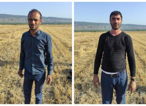 Rusiya və İran sərhədini pozan şəxslər saxlanılıb – FOTO