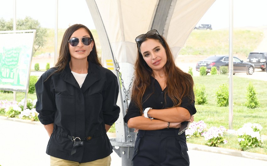 Leyla Əliyeva Mehriban Əliyevanı təbrik etdi - FOTO | KONKRET