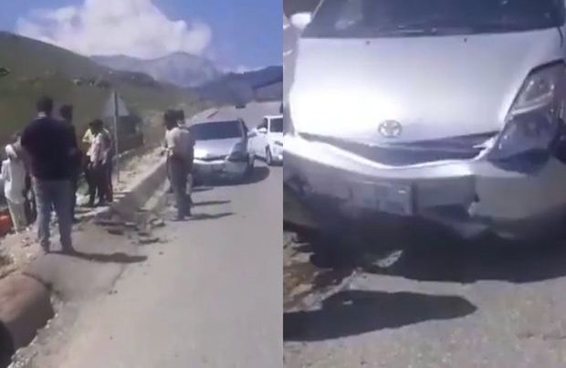 Qusarda “Prius” qəzaya düşdü: Ərəb turistlər yaralandı – VİDEO