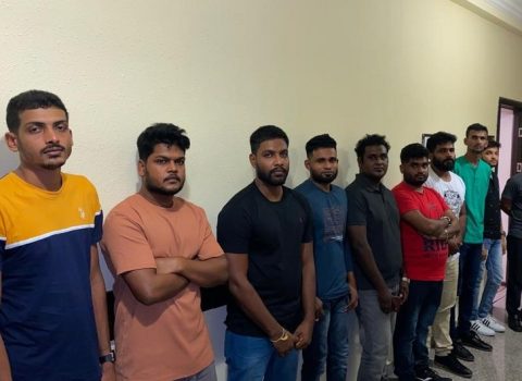 Azərbaycan sərhədini pozmaq istəyən 10 Şri-Lanka vətəndaşı SAXLANILDI