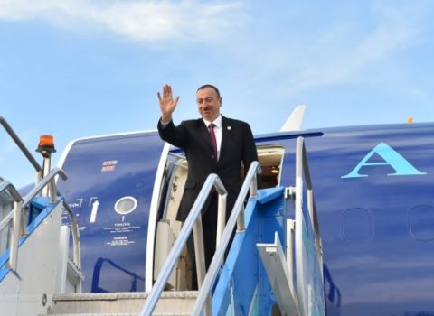İlham Əliyevin Almaniyaya işgüzar səfəri başa çatdı – FOTO