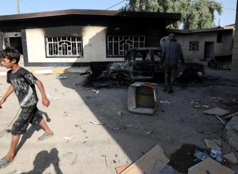 İraqdakı “yaşıl zona”ya 4 raket atıldı