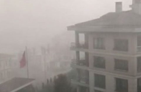 Türkiyədə fırtına və sel: 1 nəfər öldü