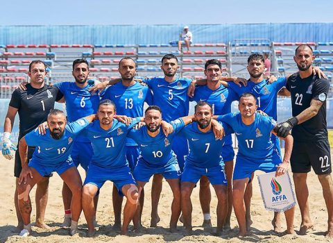 Azərbaycanın çimərlik futbolu üzrə millisi Avropa oyunlarına vəsiqə qazandı
