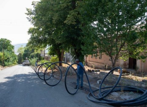 Laçın şəhəri, Sus və Zabux kəndlərinin içməli su təchizatı bərpa edilir – FOTO