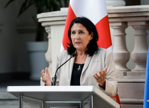 Gürcüstan Prezidentindən Lukaşenkonun Abxaziya səfərinə REAKSİYA – FOTO