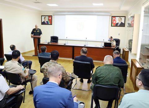 Hərbi attaşelər Ermənistanın təxribatı barədə məlumatlandırıldı