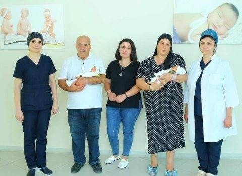 Vətən müharibəsi şəhidinin əkiz bacı-qardaşı dünyaya gəldi