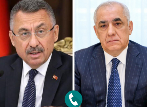 Fuat Oktay Əli Əsədova telefonla zəng etdi