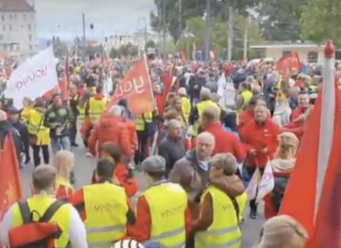 Moldovada kütləvi etirazlar – Yollar bağlandı