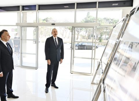 Prezident Respublika Vərəm Xəstəlikləri Sanatoriyasının açılışında iştirak etdi – FOTO