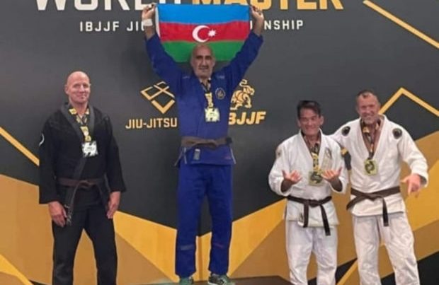 Qarabağ qazisi Braziliya güləşi üzrə dünya çempionu oldu Qarabağ qazisi Braziliya güləşi üzrə dünya çempionu oldu