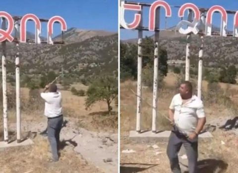 “Berdzor” yazılan lövhəni sındıranlar niyə həbs ediliblər? – Polisdən AÇIQLAMA