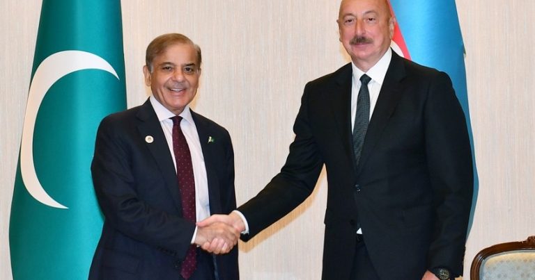 Şahbaz Şərif Prezident İlham Əliyevi təbrik etdi Şahbaz Şərif Prezident İlham Əliyevi təbrik etdi