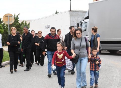 Bu gün daha 13 ailə Ağalıya KÖÇDÜ – FOTOLAR