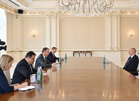İlham Əliyev Avropa İttifaqının Cənubi Qafqaz üzrə xüsusi nümayəndəsini QƏBUL ETDİ