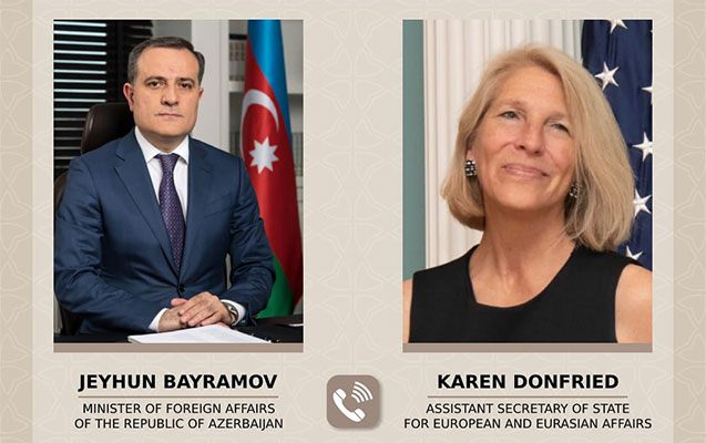 Ceyhun Bayramov Blinkenin köməkçisi ilə DANIŞDI Ceyhun Bayramov Blinkenin köməkçisi ilə DANIŞDI