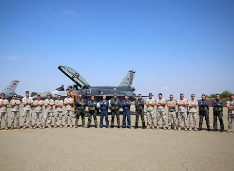 Azərbaycanda hərbi təlimə qatılan Türkiyə aviasiya vasitələri geri qayıtdı – FOTOLAR