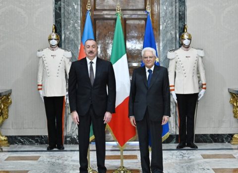 İlham Əliyev Sercio Mattarella ilə görüşdü – FOTO + YENİLƏNİB