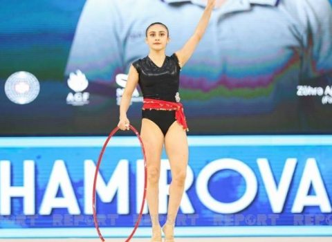 Bədii gimnastımız finala YÜKSƏLDİ
