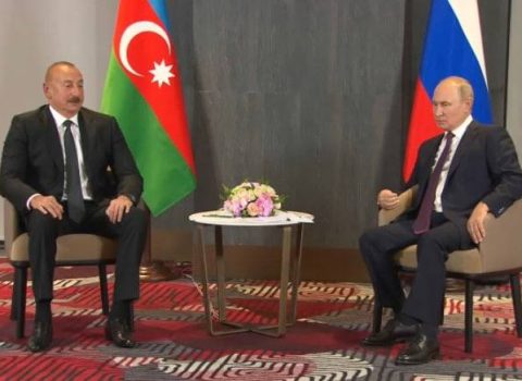Əliyev və Putin Azərbaycan-Ermənistan sərhədində təhlükəsizliyin təmin edilməsi məsələlərindən danışdı