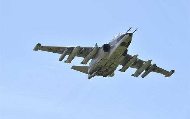 Bolqarıstanın Su-25 təyyarəsi qəzaya uğradı Bolqarıstanın Su-25 təyyarəsi qəzaya uğradı
