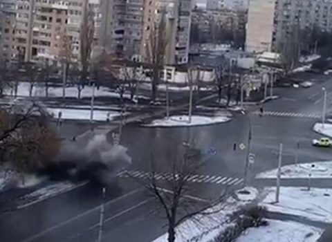 Ruslar yenə Krivoy Roqu atəşə tutdu