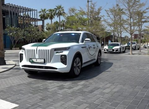 Dubay polisinin avtoparkında lüks elektrikli avtomobillər – FOTO