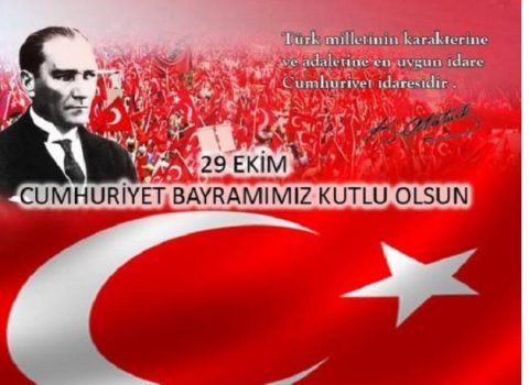 Bu gün Türkiyədə Cümhuriyyət BAYRAMIDIR