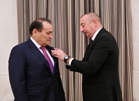 Bağdat Amreyev “Dostluq” ordeni ilə təltif edildi