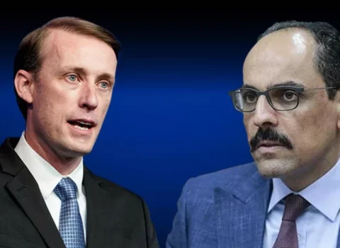 İbrahim Kalın Sallivan ilə müzakirə apardı