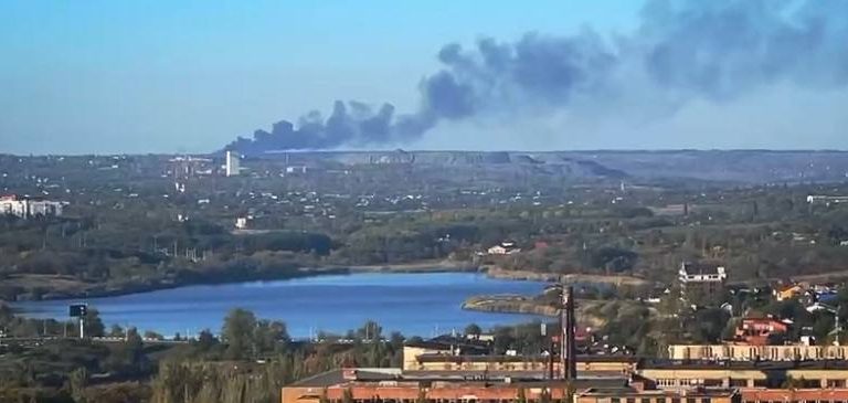 Donetskdə YANĞIN – ANBAAN VİDEO Donetskdə YANĞIN – ANBAAN VİDEO
