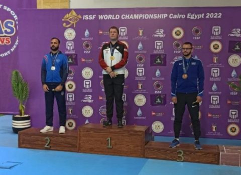 Hərbçimiz Ruslan Lunev dünya çempionatında ikinci oldu