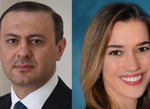 Qriqoryan Baydenin köməkçisi ilə danışıqlar apardı