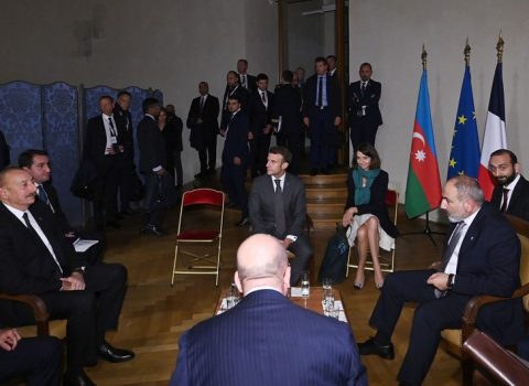 Praqada Azərbaycan, Ermənistan, Fransa və Aİ Şurası liderlərinin yenidən görüşü olub – FOTO + YENİLƏNİB